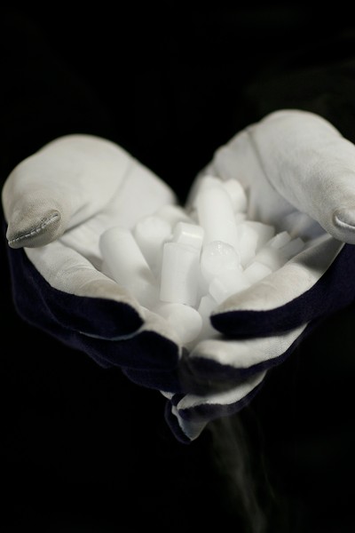 granulat suchego lodu