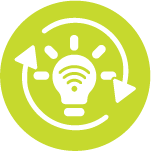 Ikona: Inteligentne maszyny ze zoptymalizowaną wydajnością